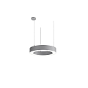 LED Pendelleuchte LAUTARO 600/100 DOWN OPAL P3, 37W, IP20, DALI dimmbar, 3000K, hellgrau