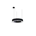LED Pendelleuchte LAUTARO 600/100 DOWN OPAL P3, 37W, IP20, DALI dimmbar, 3000K, schwarz