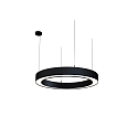 LED Pendelleuchte LAUTARO 900/100 DOWN OPAL P3, 59W, IP20, DALI dimmbar, 2700K, schwarz