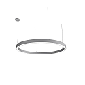 LED Pendelleuchte LAUTARO 1200/60 UP/DOWN OPAL P4, 111W, IP20, DALI dimmbar, 4000K, hellgrau