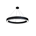 LED Pendelleuchte LAUTARO 1200/100 UP/DOWN OPAL M4, 111W, IP20, DALI dimmbar, 4000K, schwarz