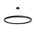 LED Pendelleuchte LAUTARO 1500/60 DOWN OPAL M5, 99W, IP20, DALI dimmbar, 4000K, schwarz