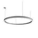 LED Pendelleuchte LAUTARO 1500/60 DOWN PRISMA P5, 99W, IP20, DALI dimmbar, 4000K, hellgrau