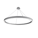 LED Pendelleuchte LAUTARO 1500/60 UP/DOWN OPAL M5, 141W, IP20, DALI dimmbar, 3000K, hellgrau