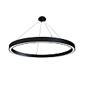 LED Pendelleuchte LAUTARO 1500/80 DOWN PRISMA M5, 99W, IP20, DALI dimmbar, 2700K, schwarz