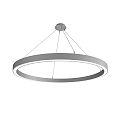LED Pendelleuchte LAUTARO 1500/80 UP/DOWN OPAL M5, 141W, IP20, DALI dimmbar, 4000K, hellgrau