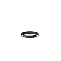 LED Deckenaufbauleuchte LAUTARO 600/80 OPAL, 37W, IP20, DALI dimmbar, 4000K, schwarz