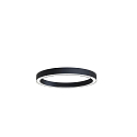LED Deckenaufbauleuchte LAUTARO 900/80 OPAL, 59W, IP20, DALI dimmbar, 3000K, schwarz