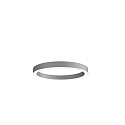 LED Deckenaufbauleuchte LAUTARO 900/80 PRISMA, 59W, IP20, DALI dimmbar, 3000K, hellgrau