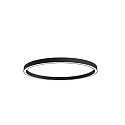 LED Deckenaufbauleuchte LAUTARO 1200/60 OPAL, 78W, IP20, DALI dimmbar, 3000K, schwarz