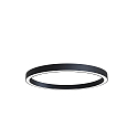 LED Deckenaufbauleuchte LAUTARO 1200/80 OPAL, 78W, IP20, DALI dimmbar, 3000K, schwarz