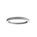 LED Deckenaufbauleuchte LAUTARO 1200/100 OPAL, 78W, IP20, DALI dimmbar, 3000K, hellgrau