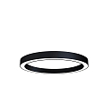 LED Deckenaufbauleuchte LAUTARO 1200/100 OPAL, 78W, IP20, DALI dimmbar, 3000K, schwarz