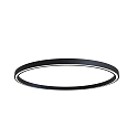 LED Deckenaufbauleuchte LAUTARO 1500/60 OPAL, 99W, IP20, DALI dimmbar, 4000K, schwarz