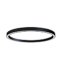 LED Deckenaufbauleuchte LAUTARO 1500/80 PRISMA, 99W, IP20, DALI dimmbar, 3000K, schwarz