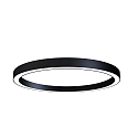 LED Deckenaufbauleuchte LAUTARO 1500/100 OPAL, 99W, IP20, DALI dimmbar, 2700K, schwarz