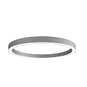 LED Deckenaufbauleuchte LAUTARO 1500/100 OPAL, 99W, IP20, DALI dimmbar, 4000K, hellgrau