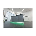 Deko-Light U-Profil AU-01-15, 15-16,3 mm LED Stripes, flach, 1m, silber eloxiert