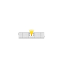 Deko-Light AU-02-10, high U-profile for 10 - 11,3 mm LED stripes, 100cm, anodized aluminum