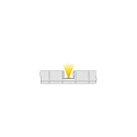 Deko-Light U-Profil AU-02-15, 15-16,3 mm LED Stripes, hoch, 1m, silber eloxiert
