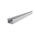 AU-02-15, hohes U-Profil f�r 15-16.3mm LED Strips, 200cm, Aluminium eloxiert