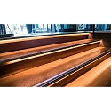  Reprofile stair STEP profile AL-02-10 for 10 - 11,3 mm LED stripes, aluminum anodized, 200cm, silver