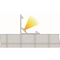 Deko-Light Corner profile AV-05-15 for 15 mm LED Stripes, silver matt, anodised, 200cm