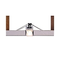  Nuten-Profil T-hoch ET-04-12 f�r 12-13.3mm LED Strips, Silber matt-eloxiert, 200cm
