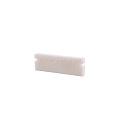 Endcaps P-AU-01-15, 21 mm, 2 items, white