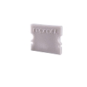 Endcaps P-AU-02-12, 18 mm, 2 items, grey