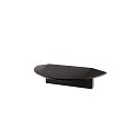 Endcaps P-ET-01-12, 27 mm, 2 items, black