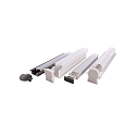  Endcaps P-ET-02-12, 27 mm, 2 items, white