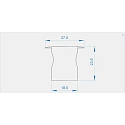 Endkappe C-P-ET-04-12 Set 2 Stk., grau