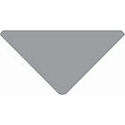 End cap P-AV-05-15 set 2 pcs., silver