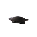 Endcaps f-ET-01-12, 27 mm, 2 items, black