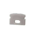 Zubeh�r f�r LED Profil F-AU-01-05 - Endkappe, 2 St�ck, grau