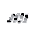  Endkappe H-ET-02-10, 25 mm, 2 St�ck, grau