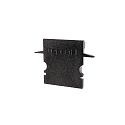 Endkappe H-ET-02-12, 27 mm, 2 St�ck, schwarz