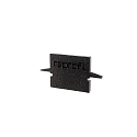Endkappe H-ET-01-08, 23 mm, 2 St�ck, schwarz