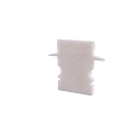 Endcaps H-ET-02-08, 23 mm, 2 items, white