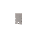 Zubeh�r f�r LED Profil H-AU-02-05 - Endkappe, 2 St�ck, grau