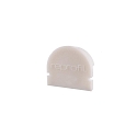 Endcaps R-AU-01-12, 18 mm, 2 items, white