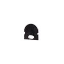 Accessories for LED Profil R-AU-01-05 - endcaps, 2 items, black