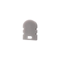 Accessories for LED Profil R-AU-02-05 - endcaps, 2 items, grey