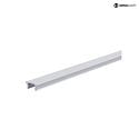 Accessories for LED profile cover f-01-05 flat, 100cm, misty, 40% transmission