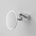 Decor Walther LED Wandkosmetikspiegel VISION R, 5-fache Vergr��erung, 12W, 3000-5000K, 588lm, CRI>95, IP44, chrom