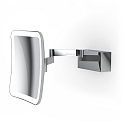 LED Wandkosmetikspiegel VISION S, 5-fache Vergr��erung, 12W, 3000-5000K, 588lm, CRI>95, IP44, chrom
