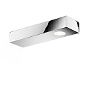 LED Wandleuchte FLAT 2 LED, 7W 3000K 370lm, IP44, Chrom