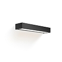 LED Wandleuchte BOX 40 N LED, 20.6W 3000K 3100lm, IP44, schwarz matt