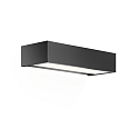 LED Wandleuchte BOX 25 N LED, IP44, 15.8W 2700K 2800lm, dimmbar, Schwarz matt